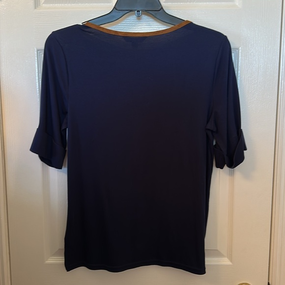 NWT Lauren Ralph Lauren Top 21-23” PTP 26”L - Picture 7 of 8